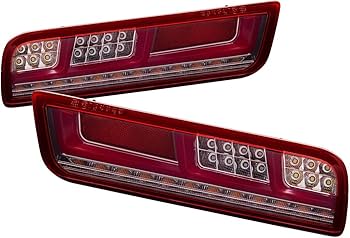 Amazon | Lck619 フルLEDシーケンシャルテールランプ レッドバー